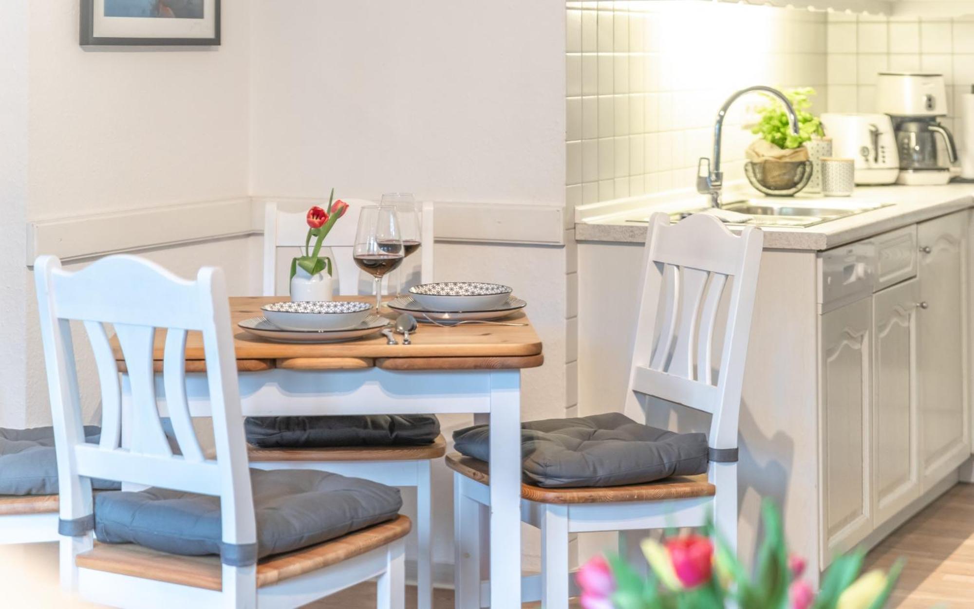 Ferienwohnung "Glueck Gehabt" Wyk auf Föhr Buitenkant foto